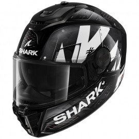 Shark casco moto integral Spartan RS Stingrey negro blanco