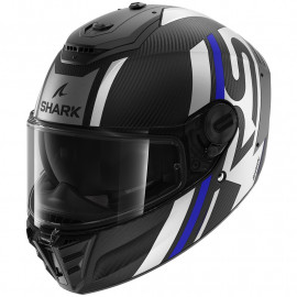 Shark casco moto integral Spartan RS Carbon Shawn Mat Azul