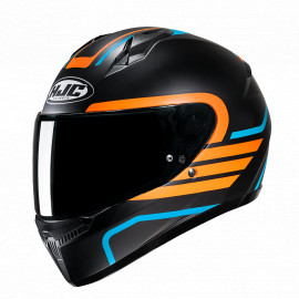 HJC casco moto integral C10 Lito Naranja