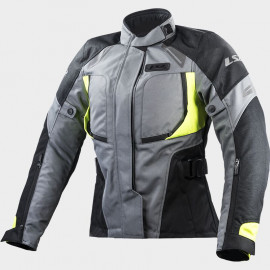 LS2 chaqueta moto Phase mujer gris fluor