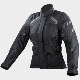 LS2 chaqueta moto Phase mujer negra