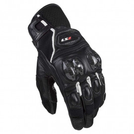 LS2 guantes moto Spark 2 piel negro
