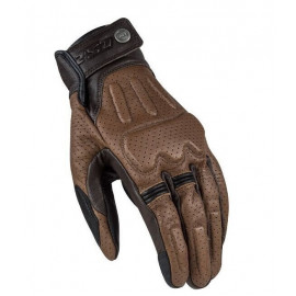 LS2 guantes moto Rust marrón