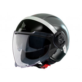 MT casco moto jet Viale SV S S68 D2 negro