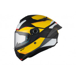 MT casco moto integral Targo S Kay B3 amarillo