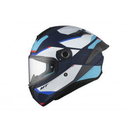 MT casco moto integral Targo S Kay C7 Azul