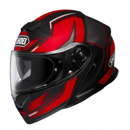SHOEI casco moto modular Neotec 3 Grasp TC1 negro rojo