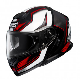 SHOEI casco moto modular Neotec 3 Grasp TC5 blanco rojo