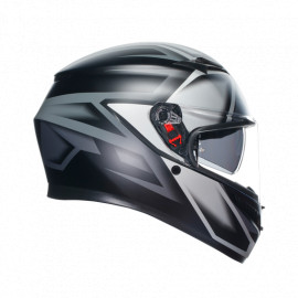 AGV casco moto integral K3 E2206 Compound negro mate
