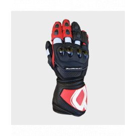 Quartermile guantes moto racing SR2 Rojo