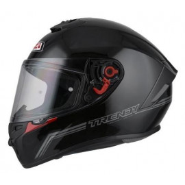 NZI casco moto integral Trendy Nouveau negro brillo