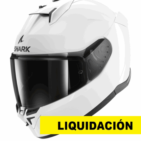 Shark Casco Moto Integral D-SKWAL 3 blanco