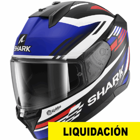 Shark Casco Moto Integral D-SKWAL 3 Blast-R Firstlap azul