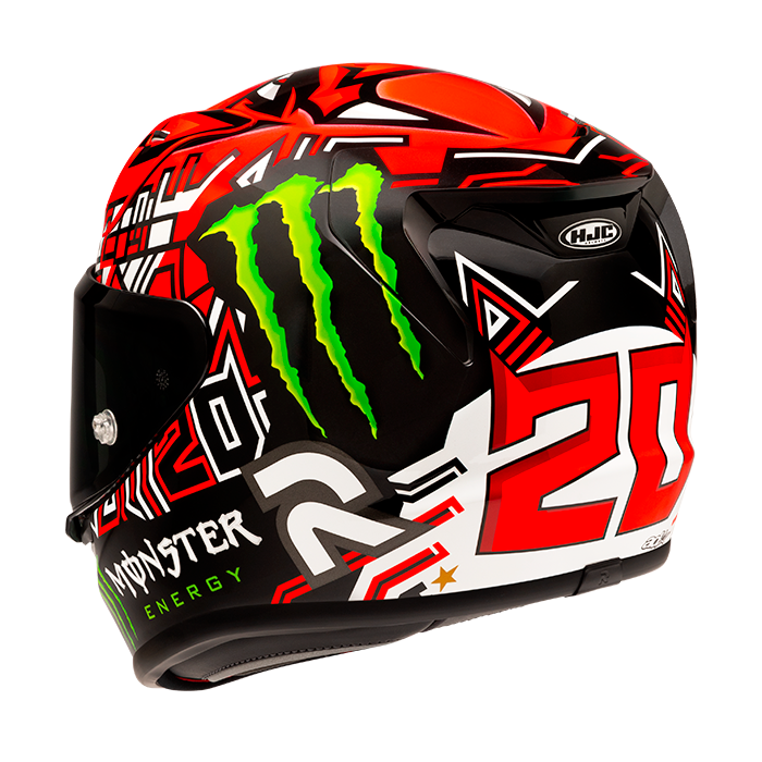 HJC casco moto integral RPHA 12 Quartararo Réplica II - Imagen 3