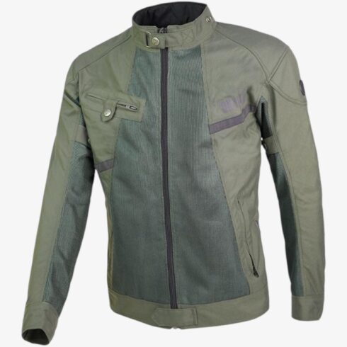 By City Chaqueta Moto verano Route verde