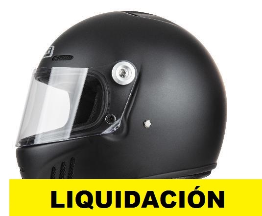 NZI casco moto integral Club negro mate