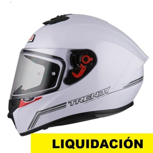 NZI casco moto integral Trendy 2 Nouveau blanco
