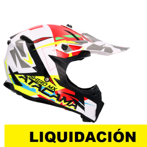 Shiro Casco Moto Off road Atacama Volcano