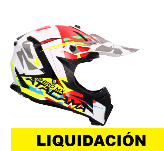 Shiro Casco Moto Off road Atacama Volcano