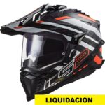 LS2 casco moto Adventure MX 701C Explorer Carbon 2206 Edge NJ