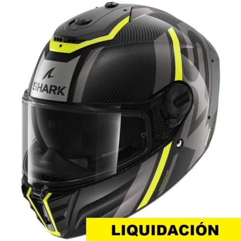 Shark casco moto integral Spartan RS Carbon Shawn fluor
