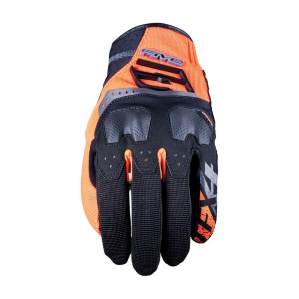 5FIVE Guantes Moto TFX4 negro naranja fluor