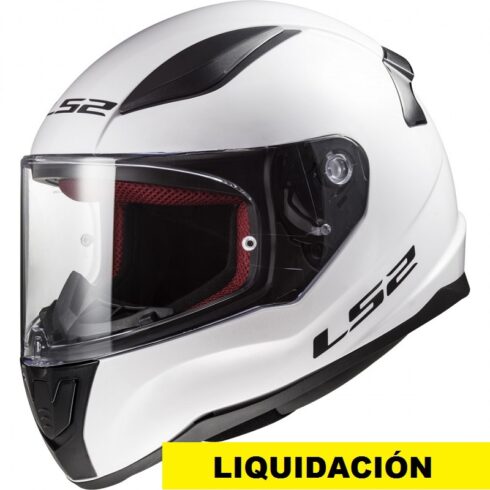 LS2 casco moto full face FF353 Rapid II blanco