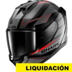 Shark Casco Moto Integral D-SKWAL 3 Sizler rojo