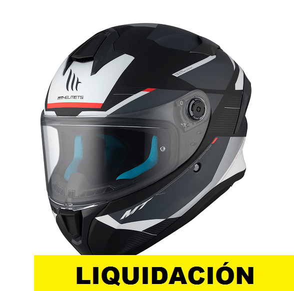 MT casco moto integral Targo S Kay B2 negro mate