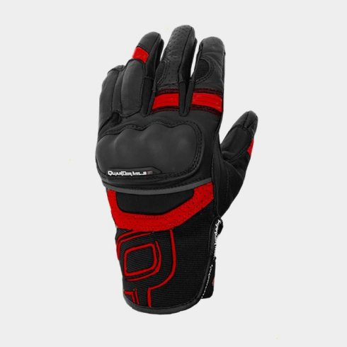 Quartermile Guantes Moto Verano Pacific II rojo