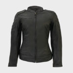 Quartermile chaqueta moto mujer piel Classic 2.0 Negra