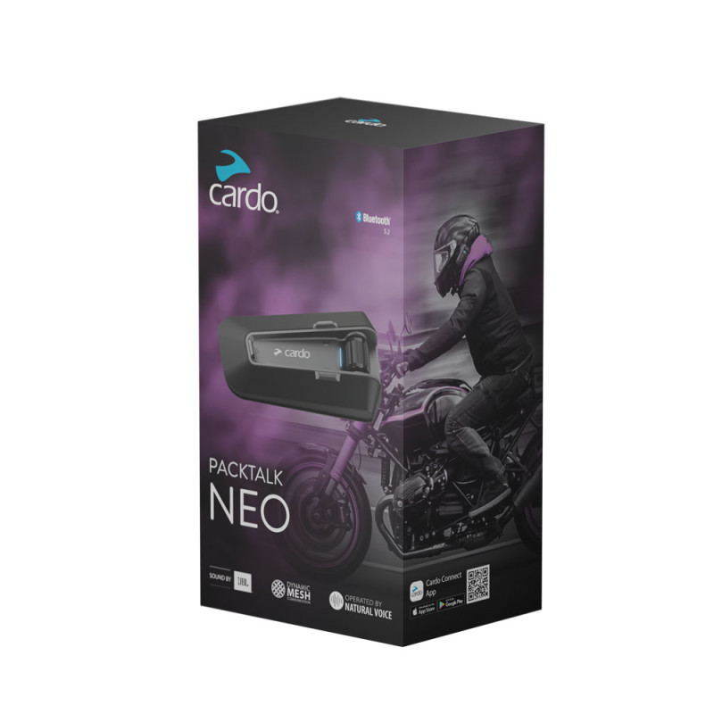 Cardo intercomunicador Packtalk Neo individual