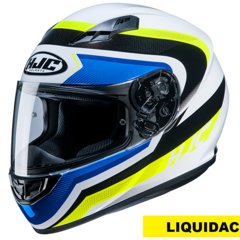 HJC casco moto integral CS 15 Rako MC24 AM/AZ
