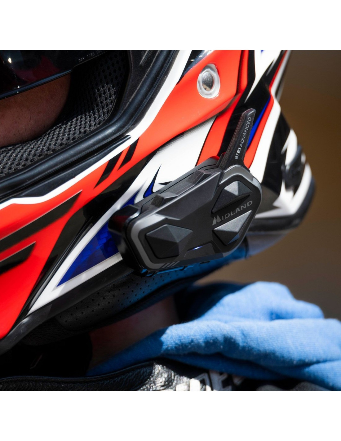 Midland Intercomunicador moto BTR1 Advanced Twin - Imagen 4