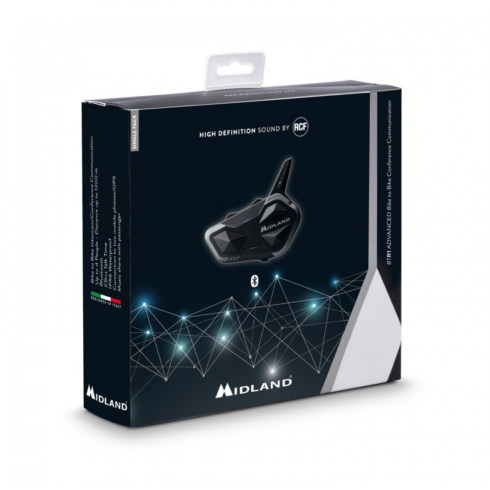 Midland Intercomunicador moto BTR1 Advanced individual