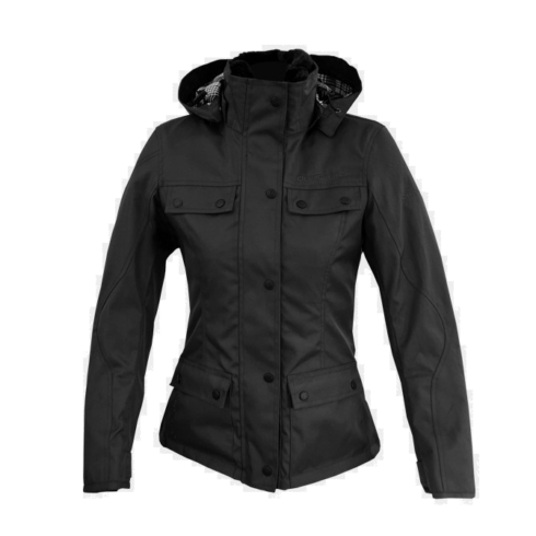 Quartermile chaqueta moto mujer Selene negra