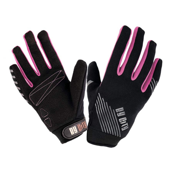 By City Guantes mujer moto Moscow rosa