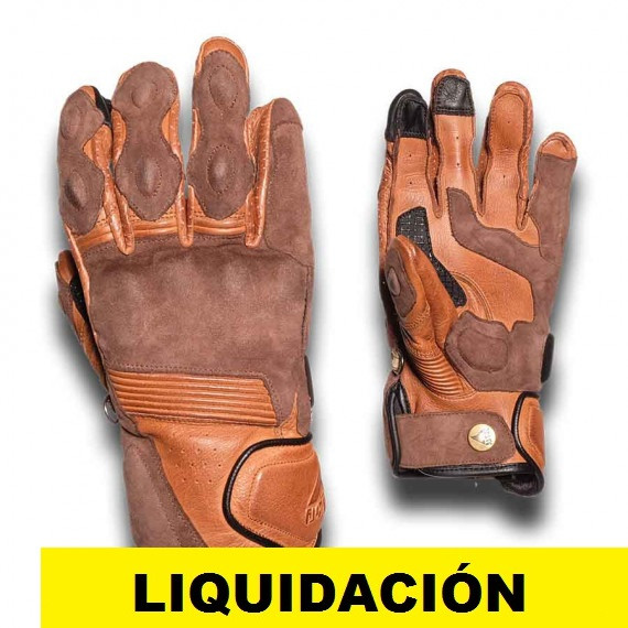 By City guantes moto verano Rider marrón