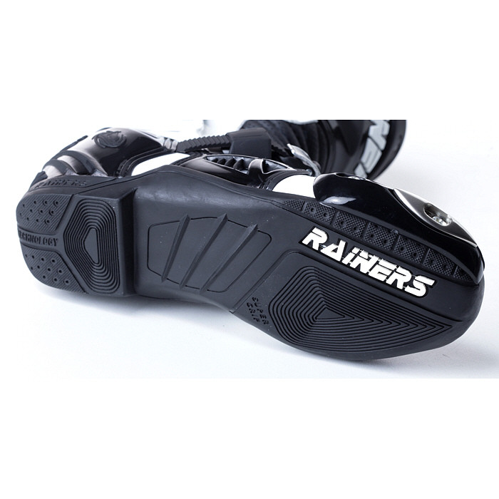 Rainers botas moto racing 999 Blanca - Imagen 6