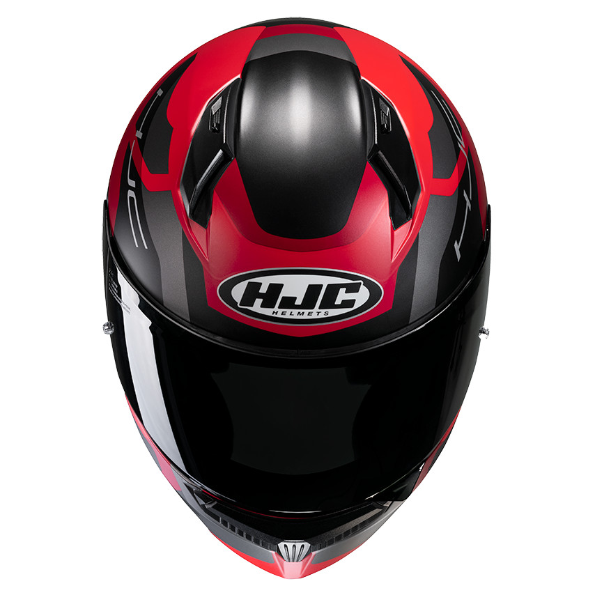 HJC casco moto integral C10 Tins rojo MC1SF - Imagen 3