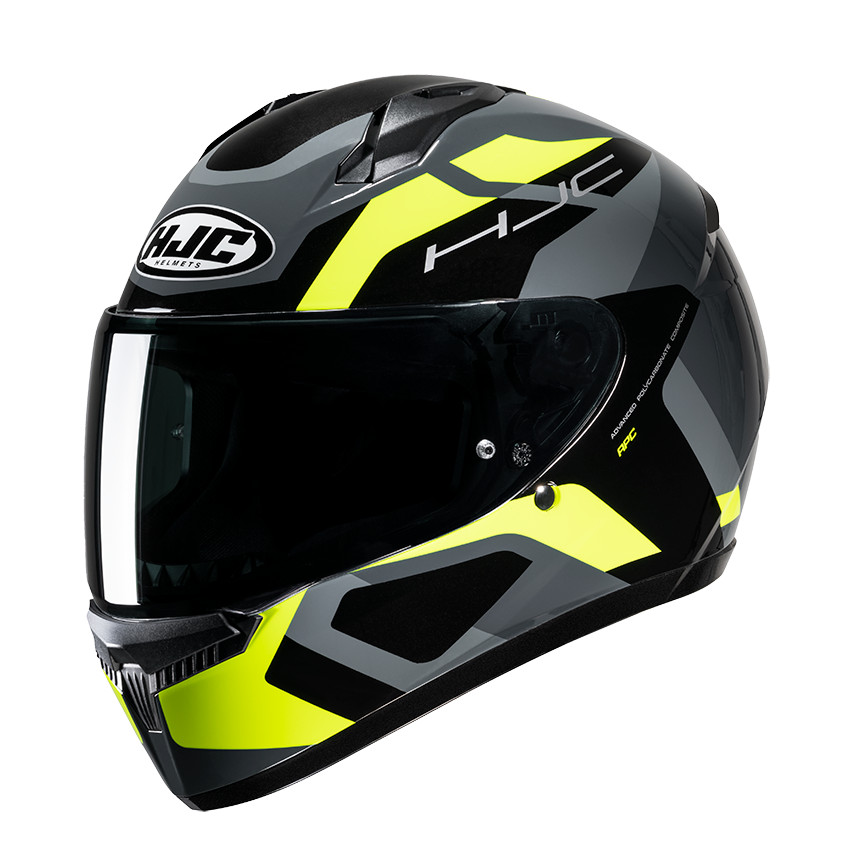 HJC casco moto integral C10 Tins fluor MC3H
