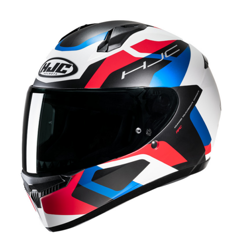 HJC casco moto integral C10 Tins azul rojo MC21SF