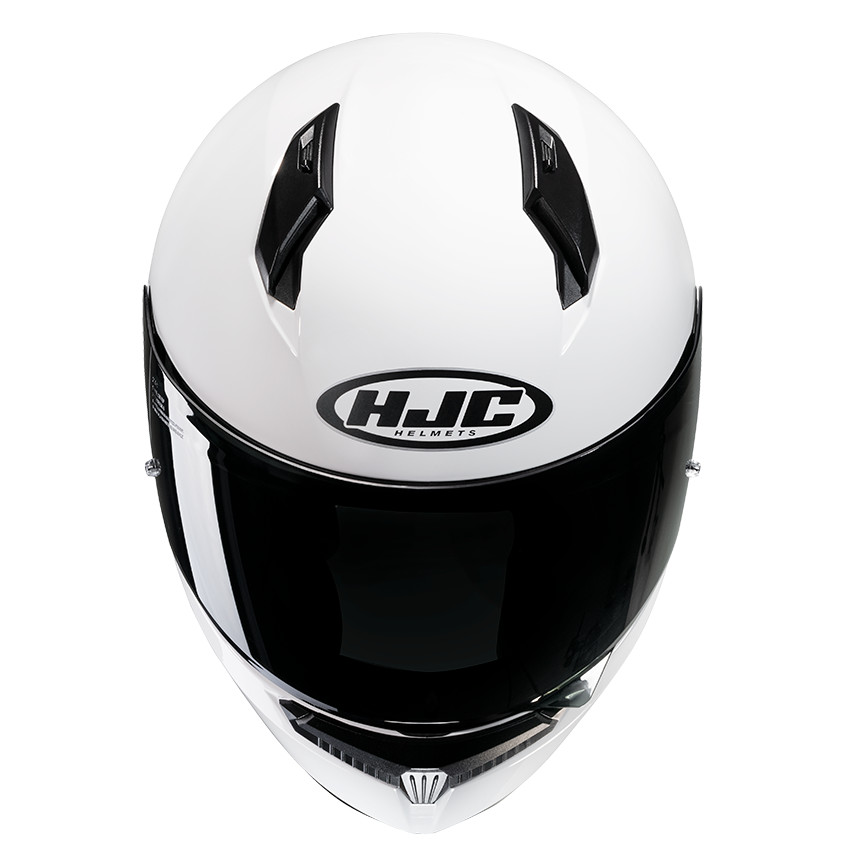 HJC casco moto integral C10 monocolor blanco - Imagen 3