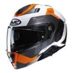 HJC Casco moto modular I91 Carst MC7 naranja