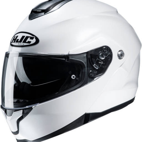 HJC Casco moto modular C91N blanco