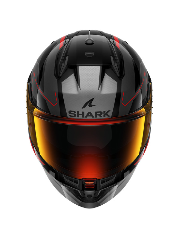 Shark Casco Moto Integral D-SKWAL 3 Sizler rojo - Imagen 3