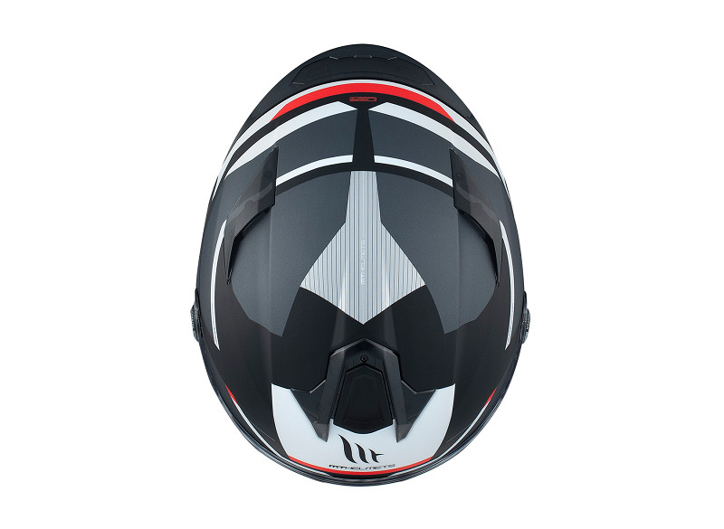 MT casco moto integral Targo S Kay B2 negro mate - Imagen 7