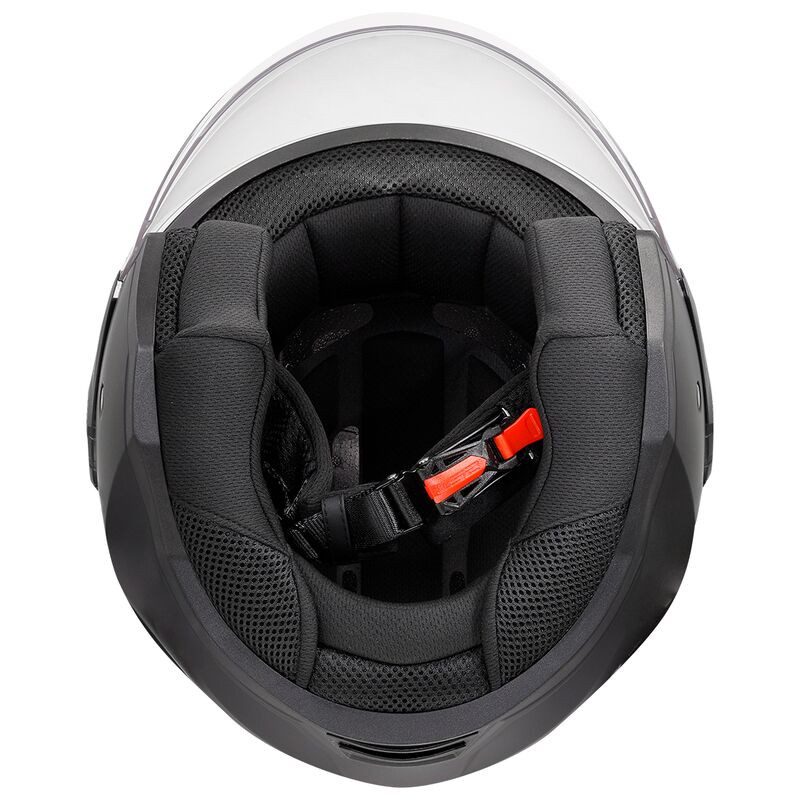 LS2 casco moto jet Airflow II 06 negro mate - Imagen 2