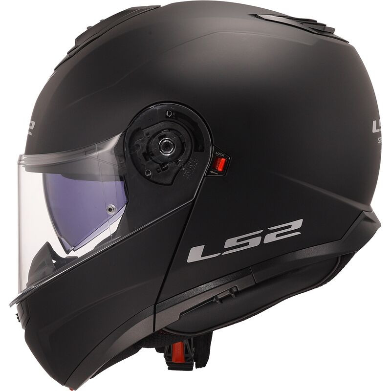 LS2 casco moto modular FF908 Strobe II negro mate - Imagen 3