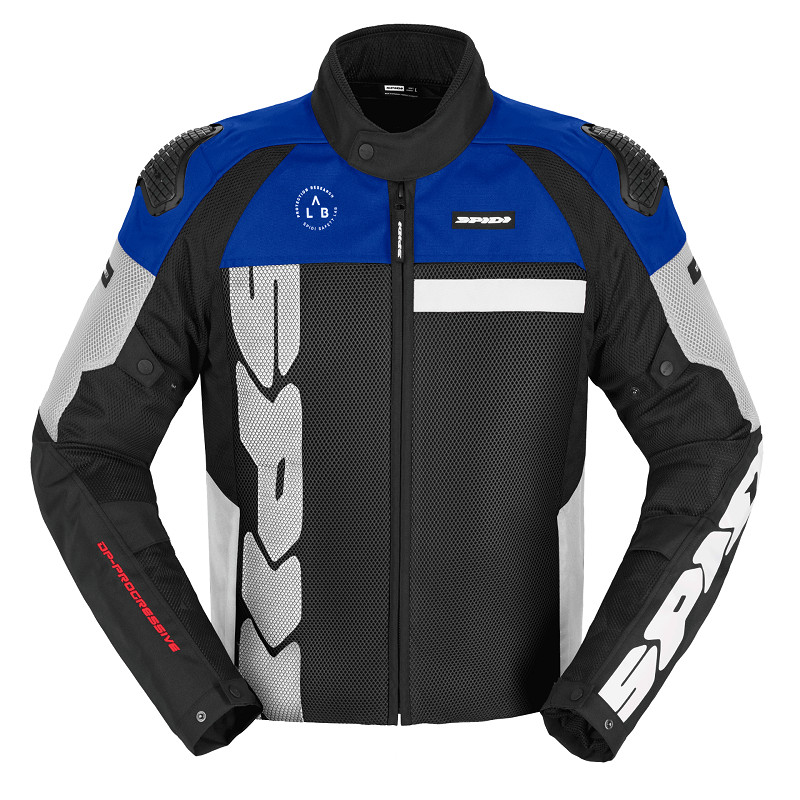 Spidi chaqueta moto Progressive net windout azul